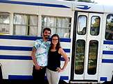 A converted bus and a changed lifestyle