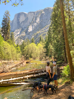 RVers enjoying life away from crowds.