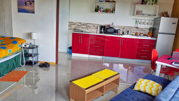 My colorful apartment in Costa Rica
