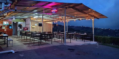 One of my favorite restaurants in Costa Rica -- El Mirador de San Luis near Grecia