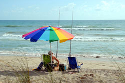 This could be you sitting on the beach with no worries.