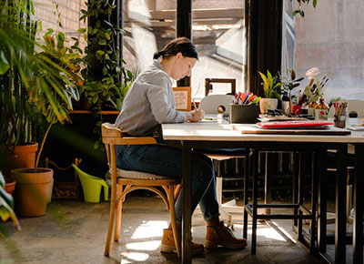 When you&##x27;re writing, you can work anywhere.