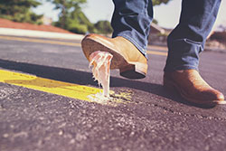 I stepped in it.