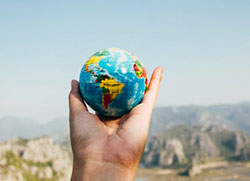 The world is in your hand