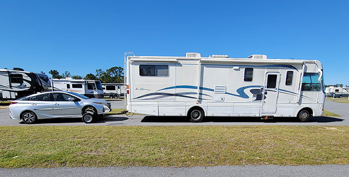 My campsite in Florida for the next month