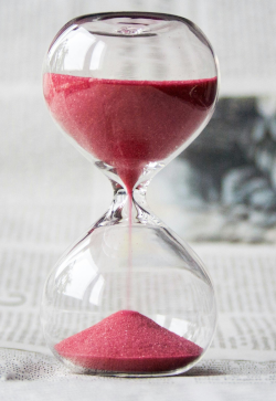 You may not have as much sand left in your hourglass as you think