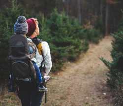 Hiking makes you happy and creative
