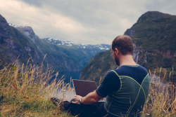 You can write your book wherever you are