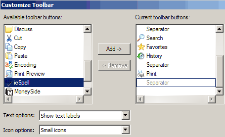 Using an on-line spell checker to check your articles